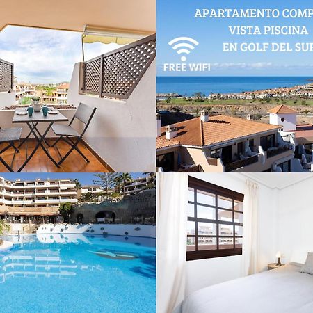 Apartamento Con Piscina Golf Del Sur San Miguel de Abona Exterior foto